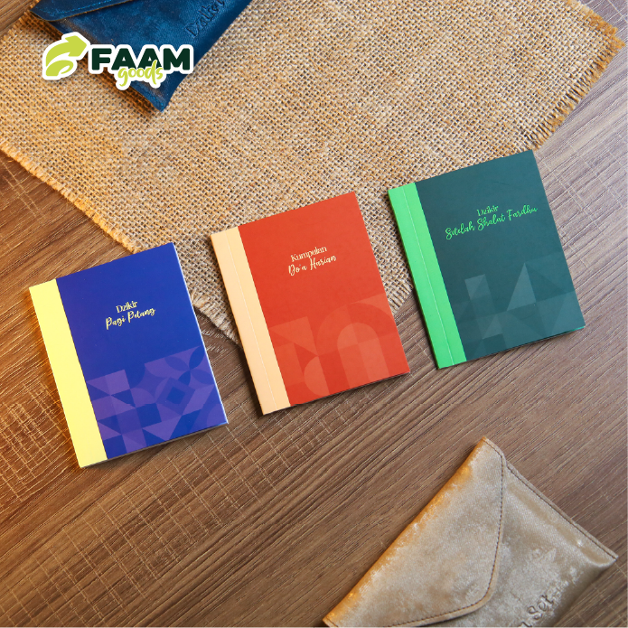 Dzikr Set FAAM GOODS — Buku Zikir Pagi Petang, Doa Harian & Zikir Setelah Sholat Fardhu — foto 3